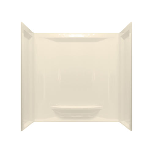 Lyons Linear™ 36" x 60" x 59" Almond Smooth Bathtub Surround at Menards®
