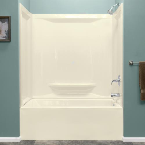 Lyons Linear™ 36" x 60" x 59" Almond Smooth Bathtub Surround at Menards®