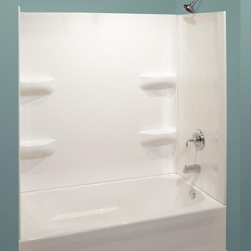 Lyons Elite™ Corner Shelf 3-Piece Bathtub Wall Kit at Menards®