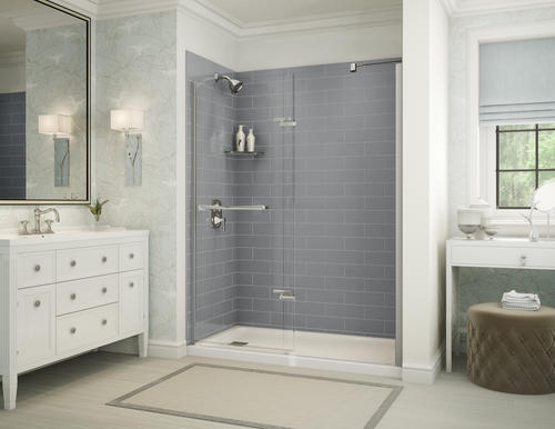 Maax Utile Metro Ash 60 Back Wall for Shower at Menards Maax Utile Metro Ash 60 Back Wall for Shower at Menards