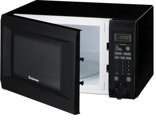 Criterion® 1.1 cu. ft. Black Microwave at Menards®