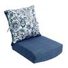 Backyard Creations Lafayette Floral Barrel Patio Chair Cushion At Menards