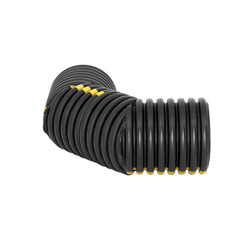 6" Corrugated Drain Tile DualWall 90Degree 3Part Elbow at Menards®