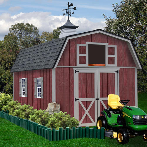 Best Barns Woodville 10' x 12' Shed Kit without Floor at MenardsÂ®