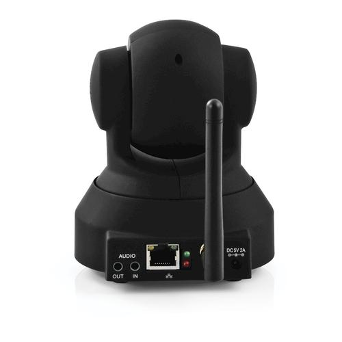 insteon black wireless security ip with pan tilt insteon black wireless security ip with pan tilt