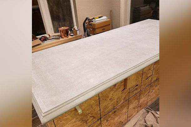 Concrete Bar Project By Lucas At Menards