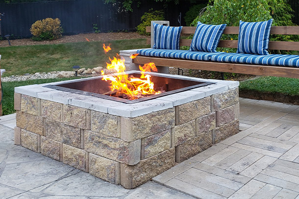 Awesome Fire Pit Project By Richard At Menards
